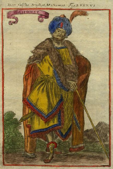 Illustration aus der deutschen Ausgabe "Description de l'Univers" von Alain Manesson Mallet, 1719.