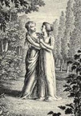 Frauen und Gärten um 1800
